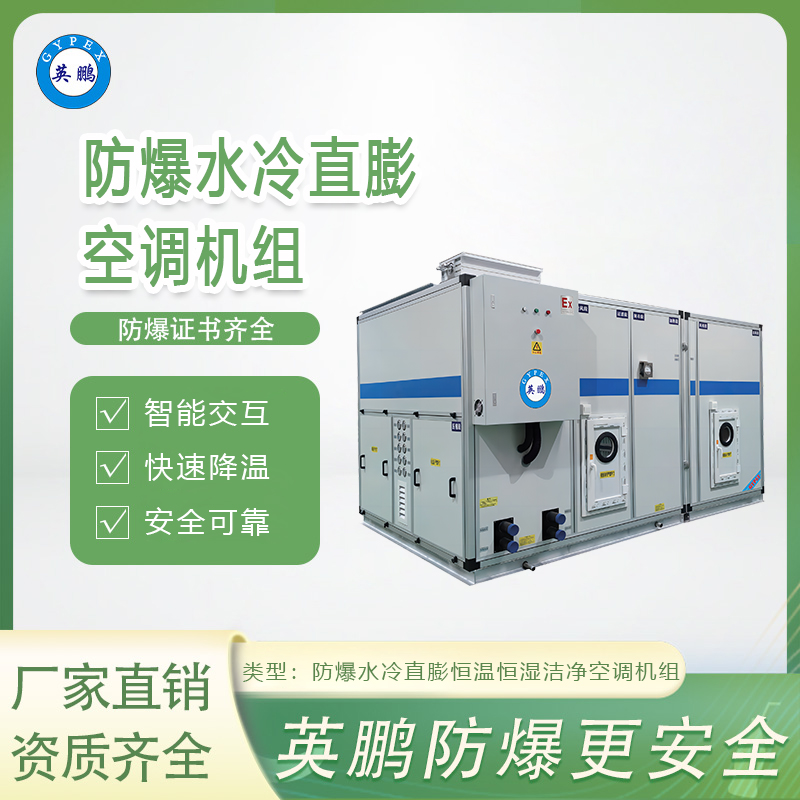 防爆水冷直膨恒温恒湿洁净空调机组-60匹